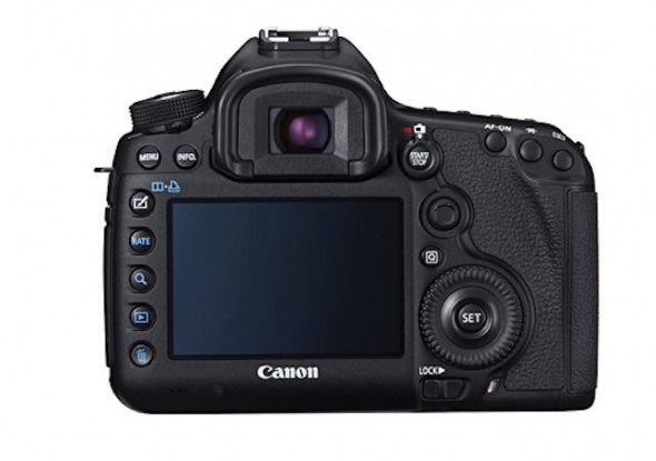 Canon EOS 5D Mark III back