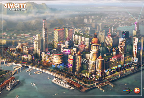 SimCity 5 concept art