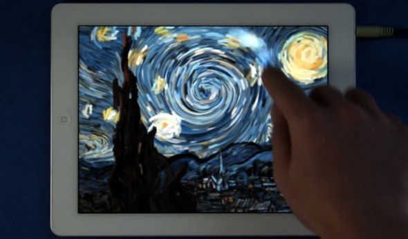 The Starry Night interactive iPad app