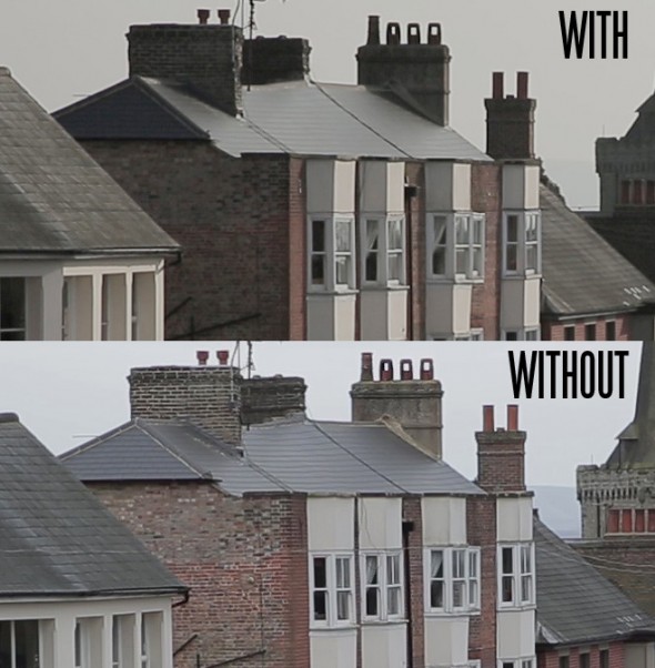 Canon 5D Mark III with and without AA filter comparison photos