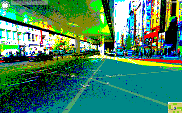 Google Maps 8-bit Street View