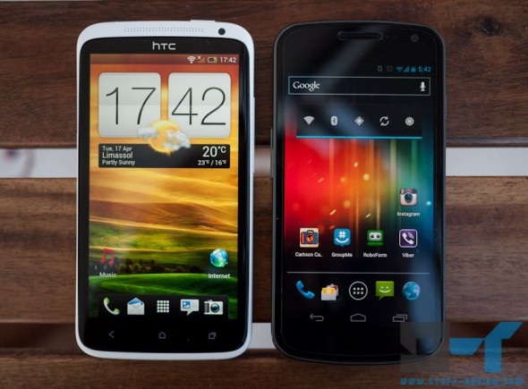 Display shootout: HTC One X vs. Galaxy Nexus