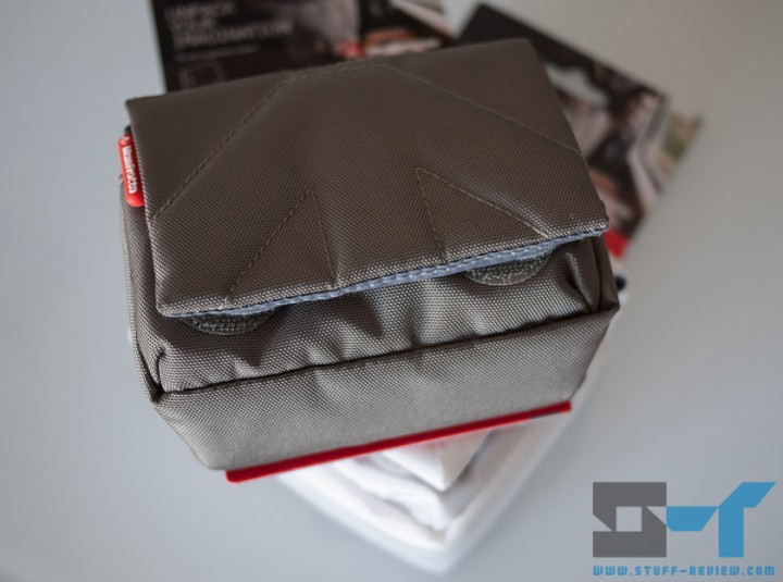 Manfrotto Nano VI and VII camera pouch one on top of each other