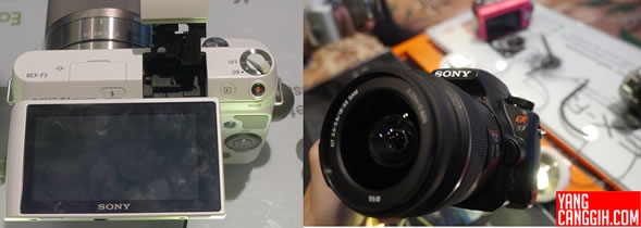 Sony Alpha A37 and NEX-F3 digital cameras leaked photos