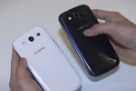 Samsung Galaxy S III white and blue hands-on