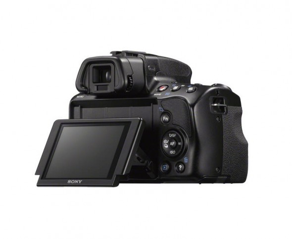 Sony SLT-A37 back tilting LCD