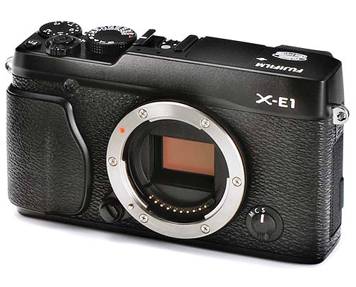 Fujifilm X-E1 black