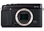 Fujifilm X-E1 black front