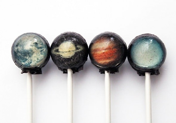 Solar System Lollipops