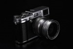 Fujifilm X100S digital camera with the wide conversion adapter